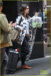 Rachel Bilson and her boyfriend Hayden Christensen check out of their hotel after spending some time in New York City on Friday (May 16)..jpg