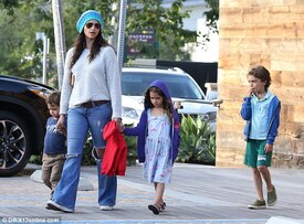 Family day_ Camila Alves displayed her off-duty look as took their three children out in Malibu, California, on Saturday.jpg