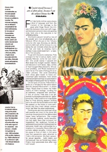 UK ELLE May 1989,Frida Kahlo,Albert Watson 2.jpg