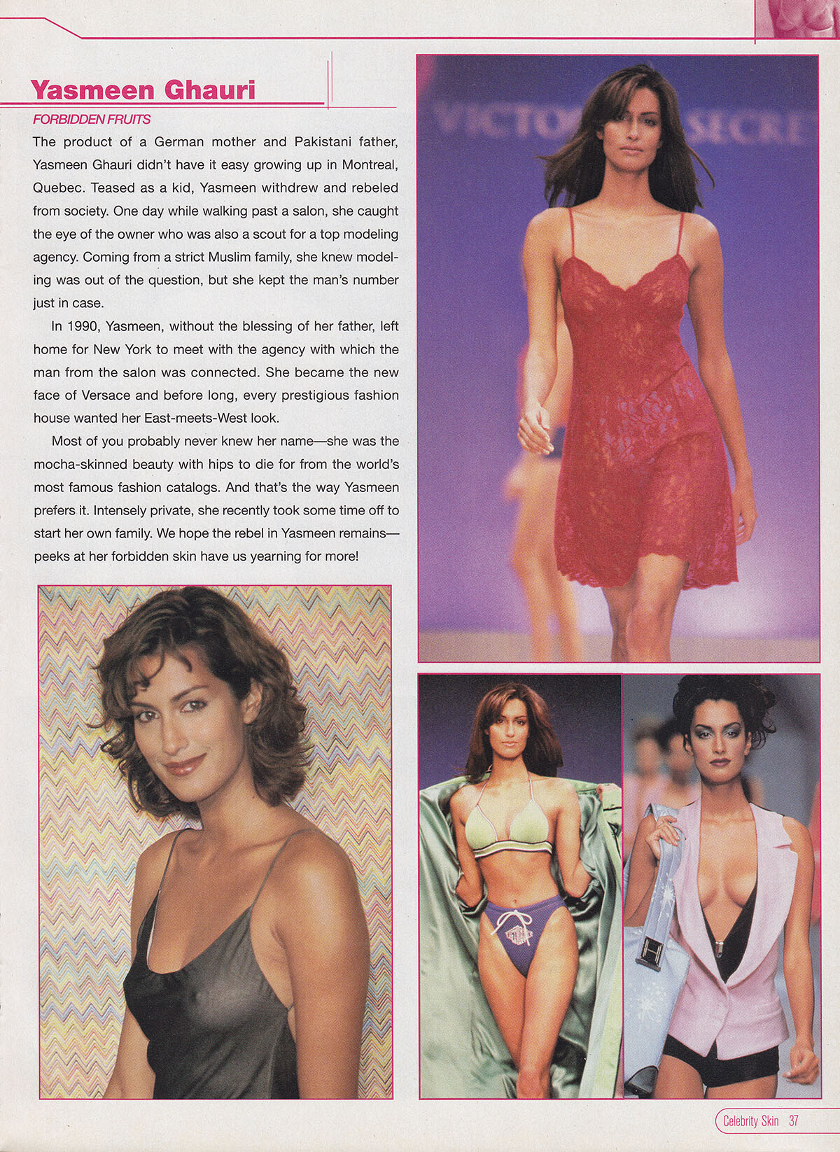 Where is yasmeen ghauri now