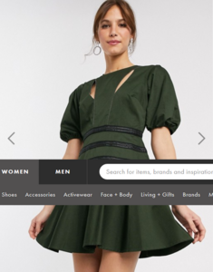 Screenshot_2019-12-13 ASOS DESIGN chain detail structured mini dress with puff sleeve ASOS.png