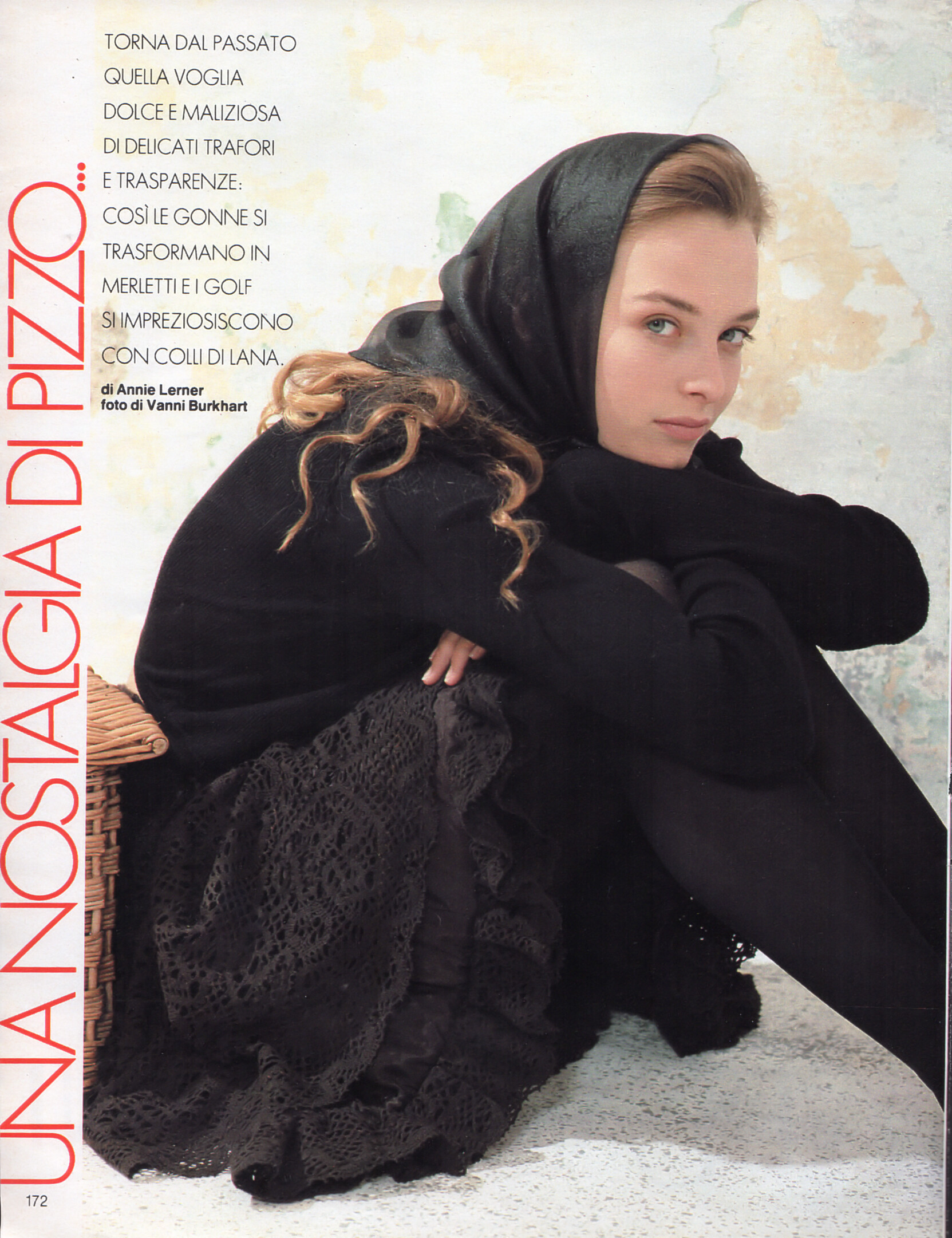 2 blondes from GRAZIA Italy 1987 - Model ID - Bellazon