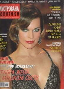 Ilustrovana politika Serbia October 2011 Milla Jovovich.jpg