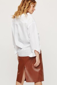 133 Petite Ivory Poplin Shirt  image number 2.jpg