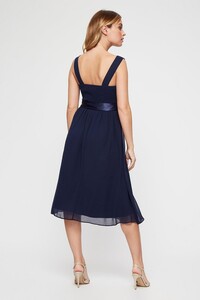 148 Showcase Petite Navy Bethany Dress image number 3.jpg