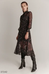 Женственное шифоновое платье (арт.37242) ♡ интернет-магазин Gepur_4.webp