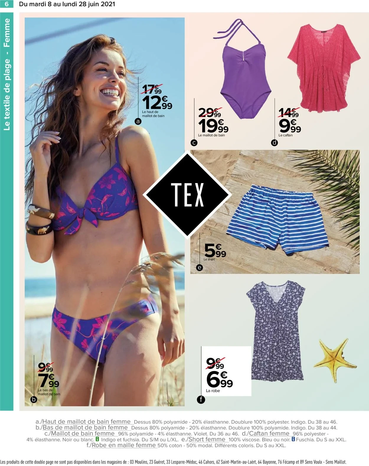 Beautiful models for the Tex Carrefour 2021 beachwear collection (including  a stunning mixed-race!) - Model ID - Bellazon