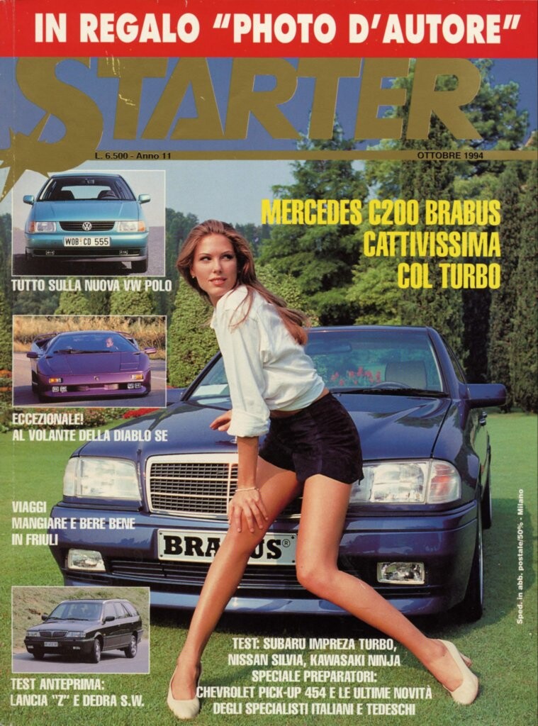 2 models, magazine Starter oct. 1994 - Model ID - Bellazon