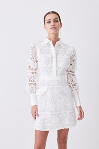 white-lydia-millen-petite-lace-military-mix-woven-mini-shirt-dress.jpeg