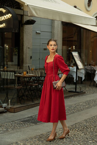 vintage-inspired-long-sleevebutton-down-midi-red-linen-dress.jpg