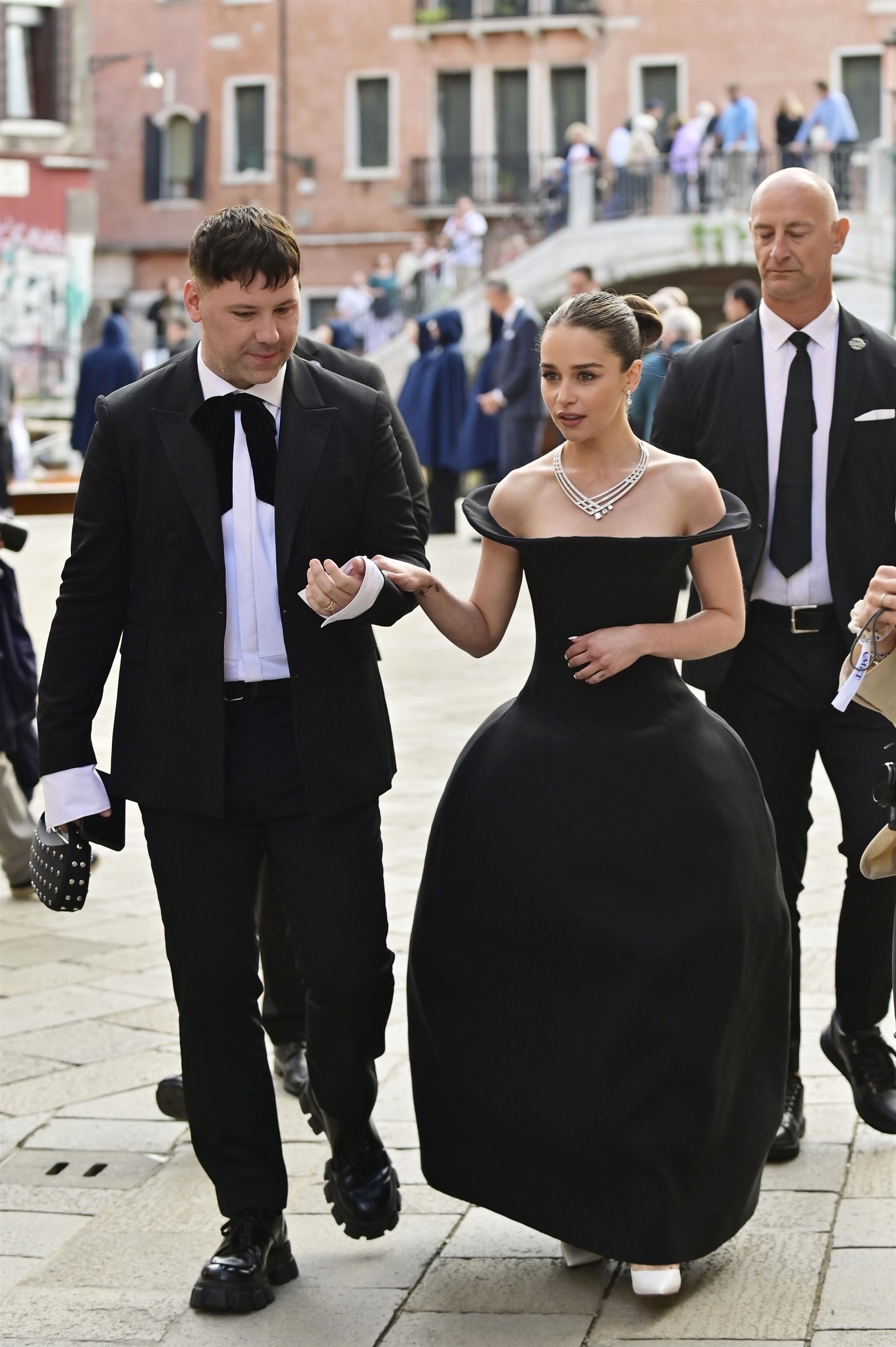 Jun 12 2024: Chaumet Jewelery Gala -Venice emilia-clarke.com 